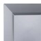 Smarty Had A Party 9.5" Silver Square Plastic Dinner Plates (120 Plates), 120PK 6949-CASE - alternate 1
